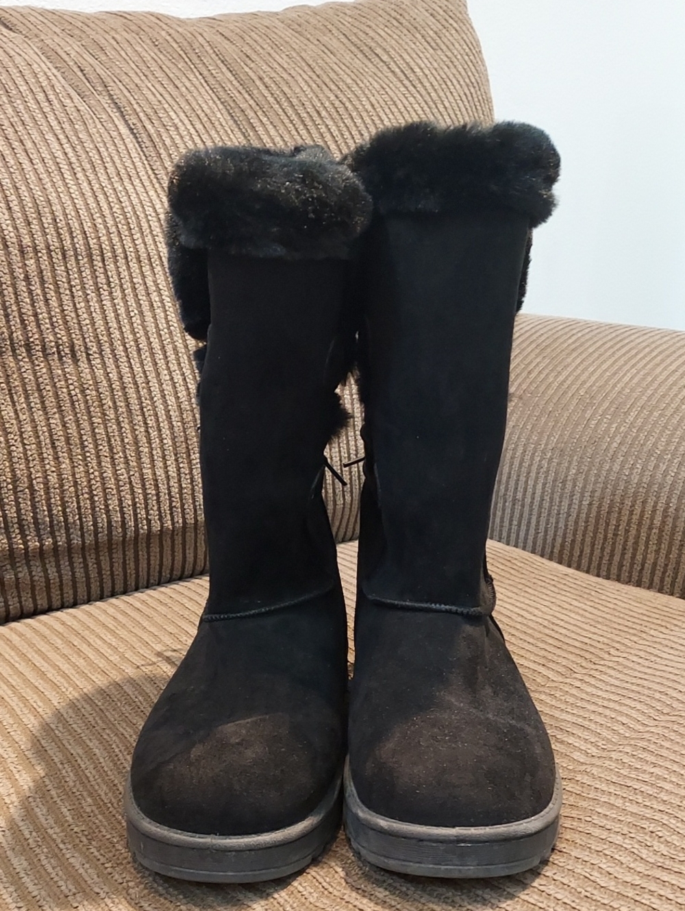 Arizona Jean Co. Shawner Black Winter Boots - Like New! Size 7